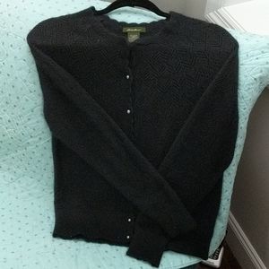 Super soft black cardigan sweater